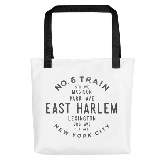 East Harlem Manhattan NYC Tote Bag
