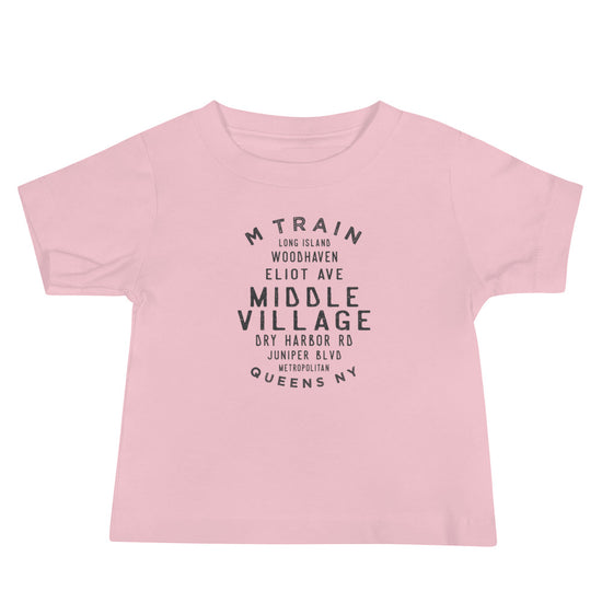 Middle Village Queens NYC Baby Jersey Tee
