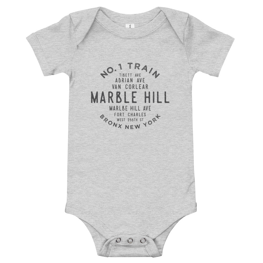 Marble Hill Bronx NYC Infant Bodysuit