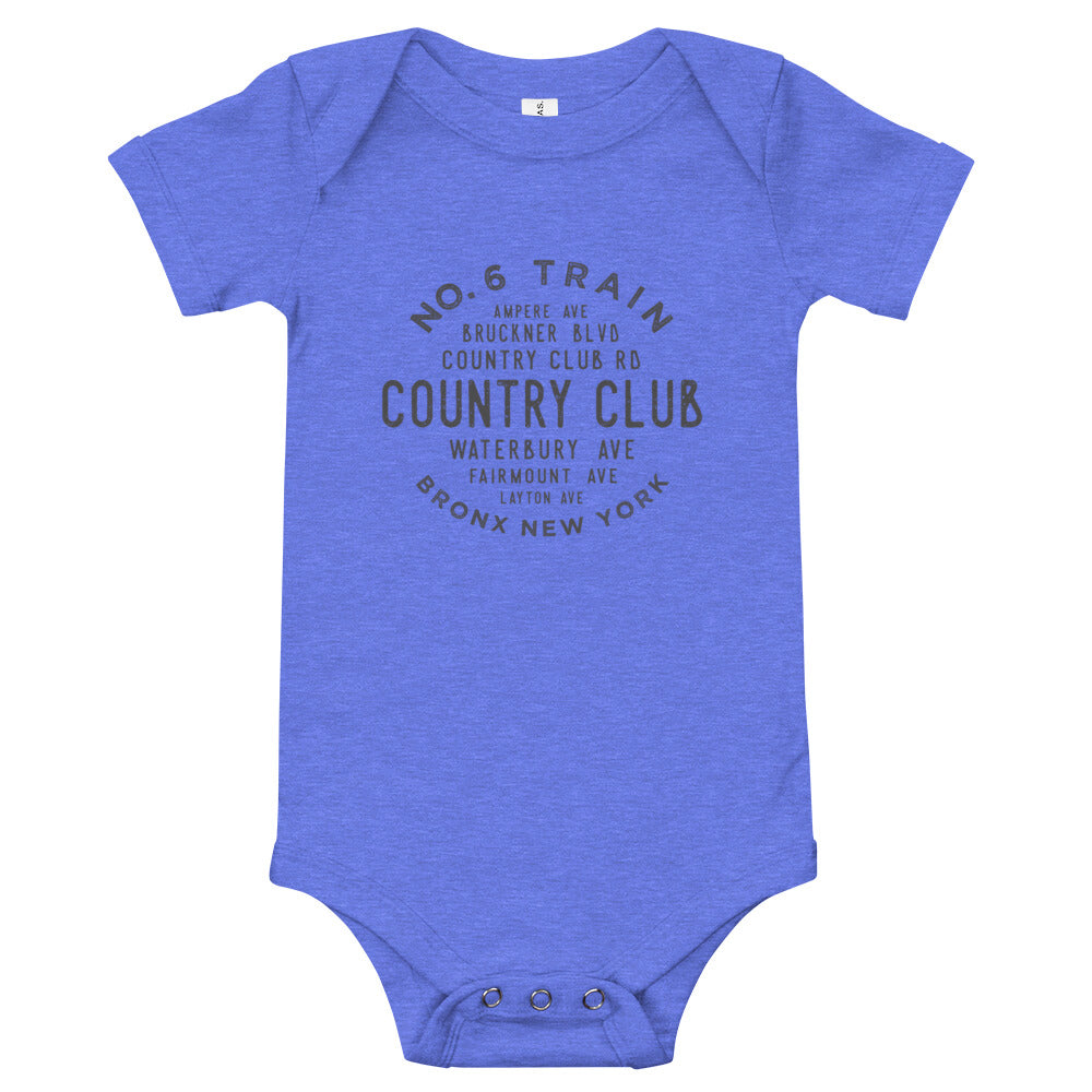 Country Club Bronx NYC Infant Bodysuit