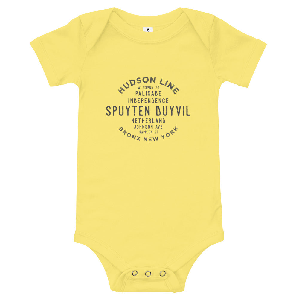 Spuyten Duyvil Bronx NYC Infant Bodysuit