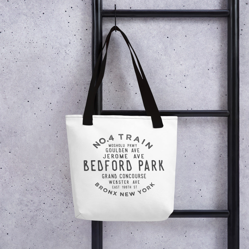 Bedford Park Bronx NYC Tote Bag