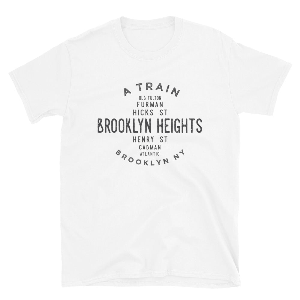 Brooklyn Heights Brooklyn NYC Adult Mens Grid Tee