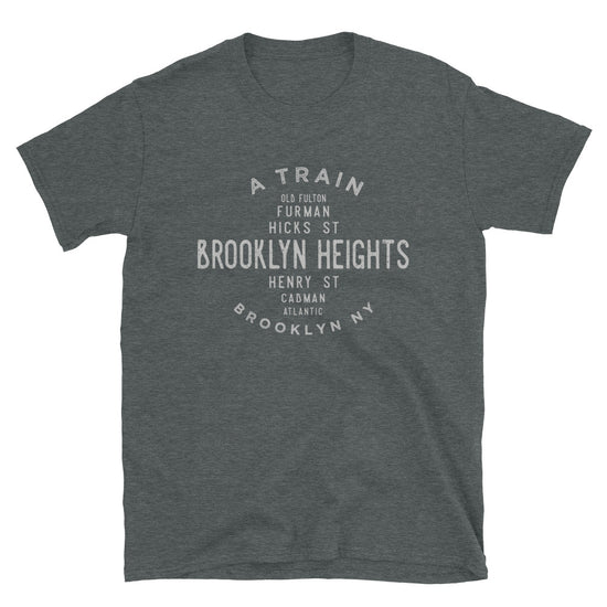Brooklyn Heights Brooklyn NYC Adult Mens Grid Tee