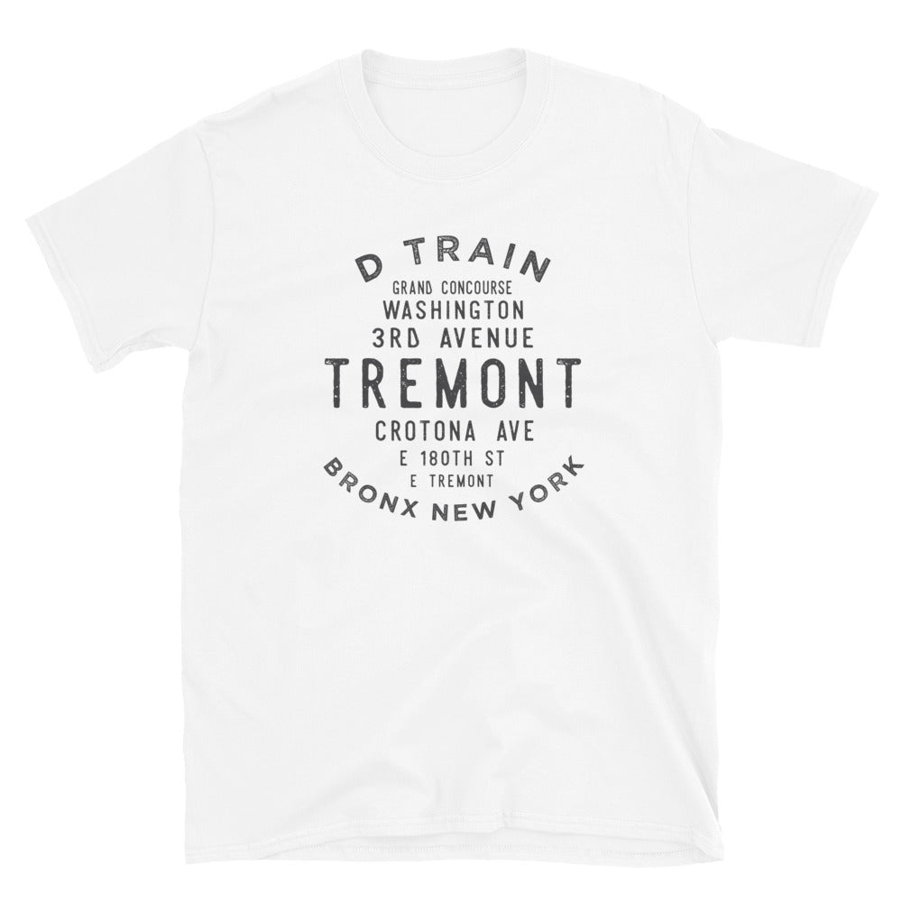 Tremont Bronx NYC Adult Mens Grid Tee