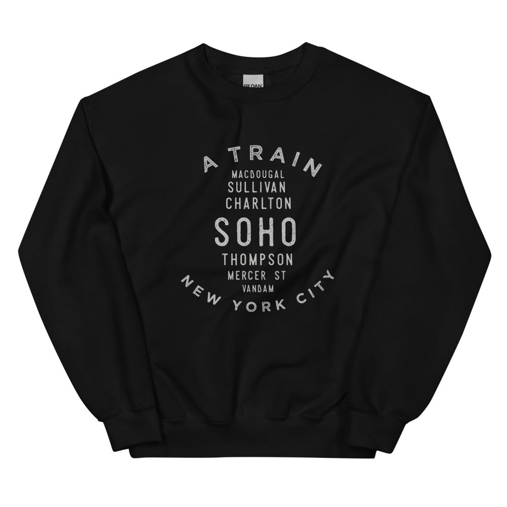 Soho Manhattan NYC Adult Sweatshirt
