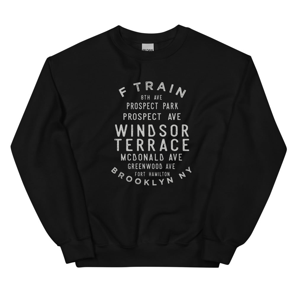 Windsor Terrace Brooklyn NYC Adult Sweatshirt