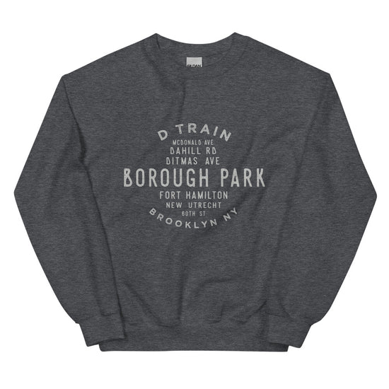 Borough Park Brooklyn NYC Adult Sweatshirt