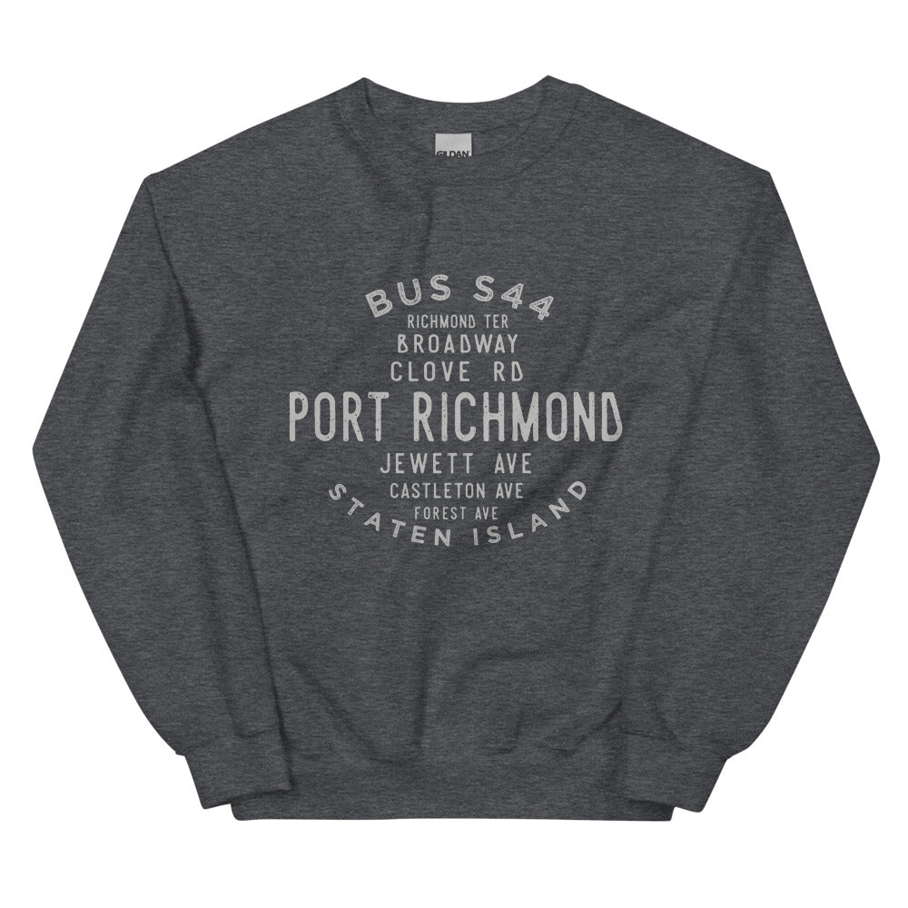 Port Richmond Staten Island NYC Adult Sweatshirt