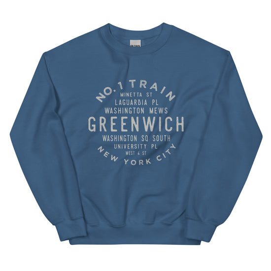 Greenwich Village Manhattan NYC Adult Sweatshirt