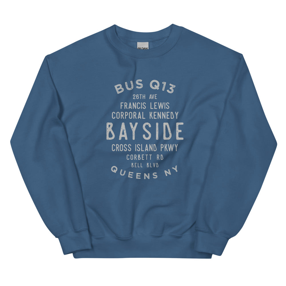 Bayside Queens NYC Adult Sweatshirt