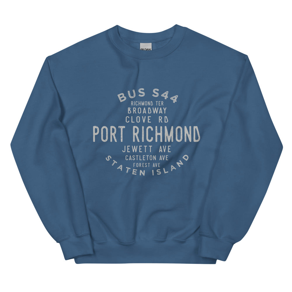 Port Richmond Staten Island NYC Adult Sweatshirt