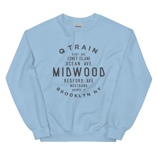 Midwood Brooklyn NYC Adult Sweatshirt