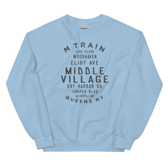 Middle Village Queens NYC Adult Sweatshirt