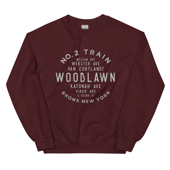 Woodlawn Bronx NYC Adult Sweatshirt