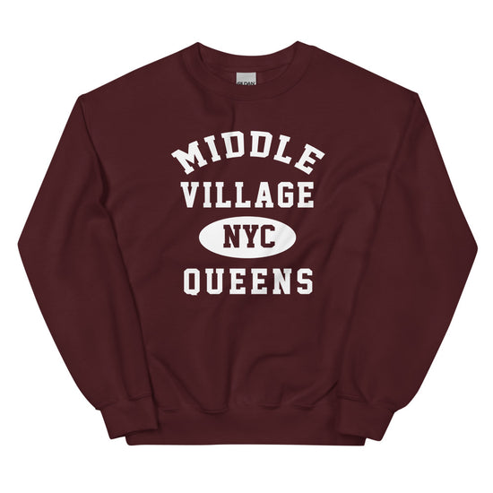 Middle Village Queens NYC Adult Unisex Sweatshirt