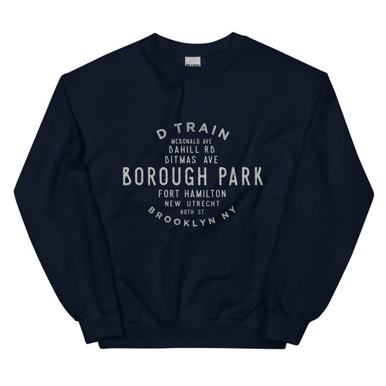 Borough Park Brooklyn NYC Adult Sweatshirt