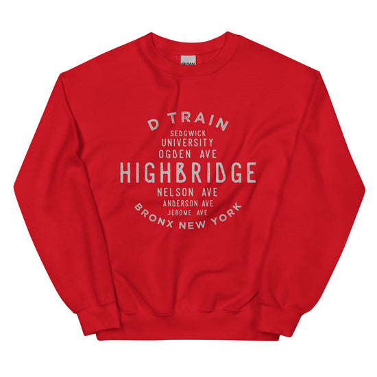 Highbridge Bronx NYC Adult Sweatshirt