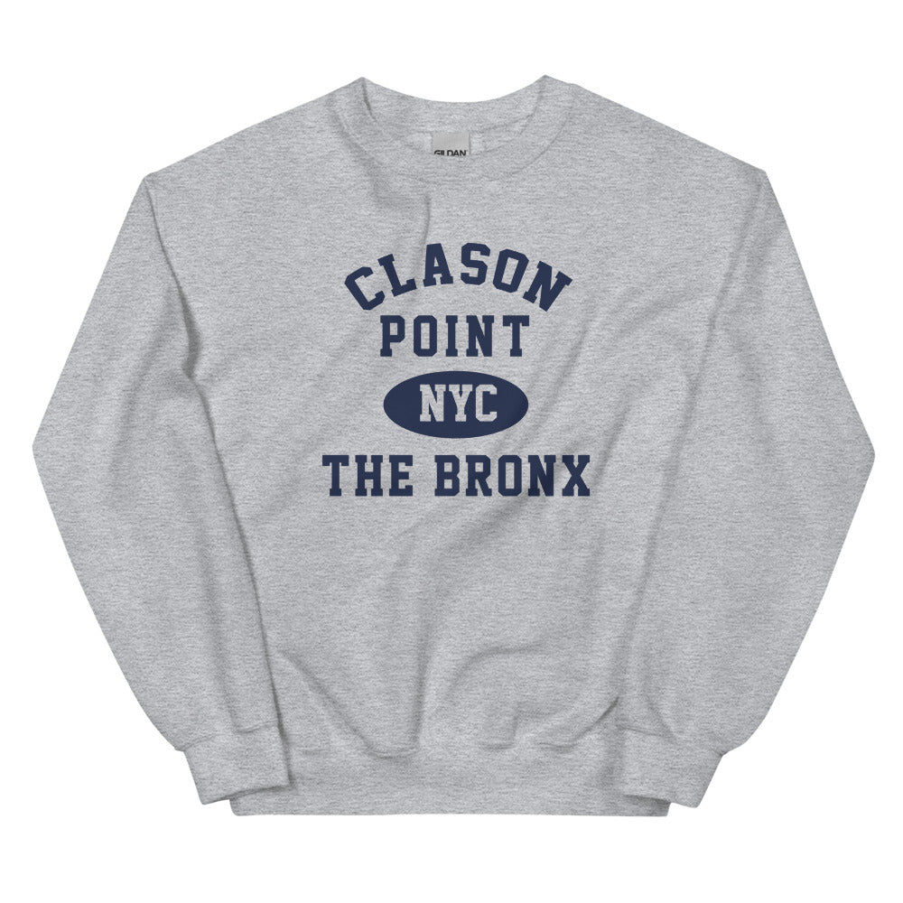 Clason Point Bronx NYC Unisex Sweatshirt