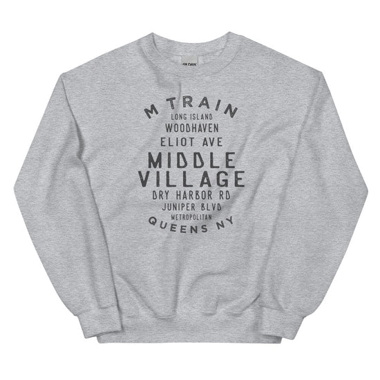Middle Village Queens NYC Adult Sweatshirt