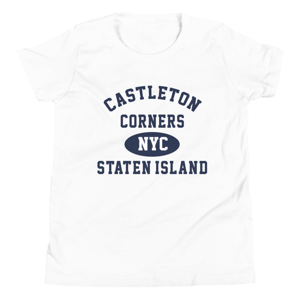 Castleton Corners Staten Island NYC Youth Tee