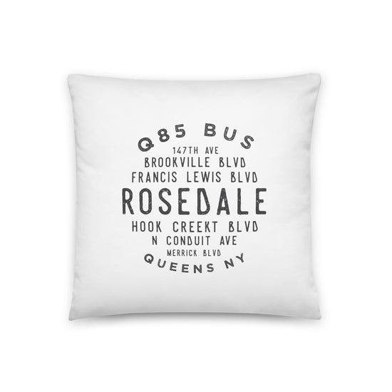 Rosedale Queens NYC Basic Pillow