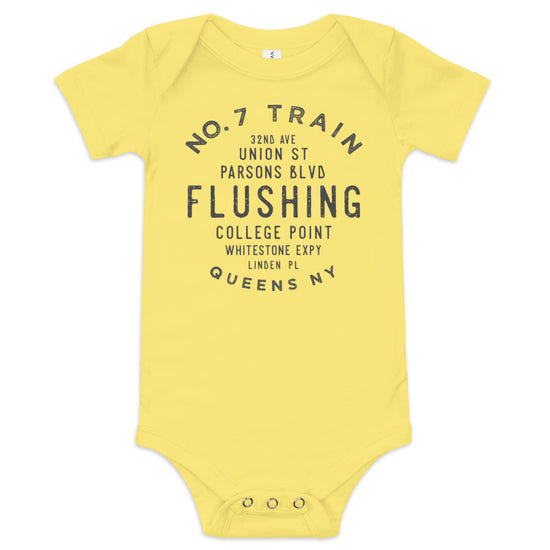 Flushing Queens NYC Infant Bodysuit