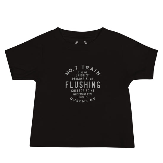 Load image into Gallery viewer, Flushing Queens NYC Baby Jersey Tee
