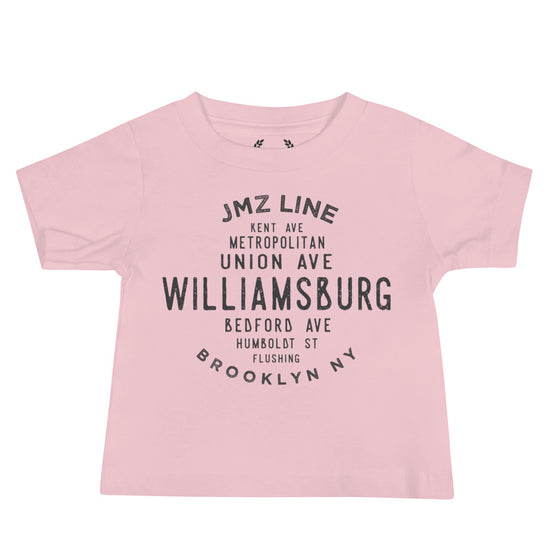 Williamsburg Brooklyn NYC Baby Jersey Tee