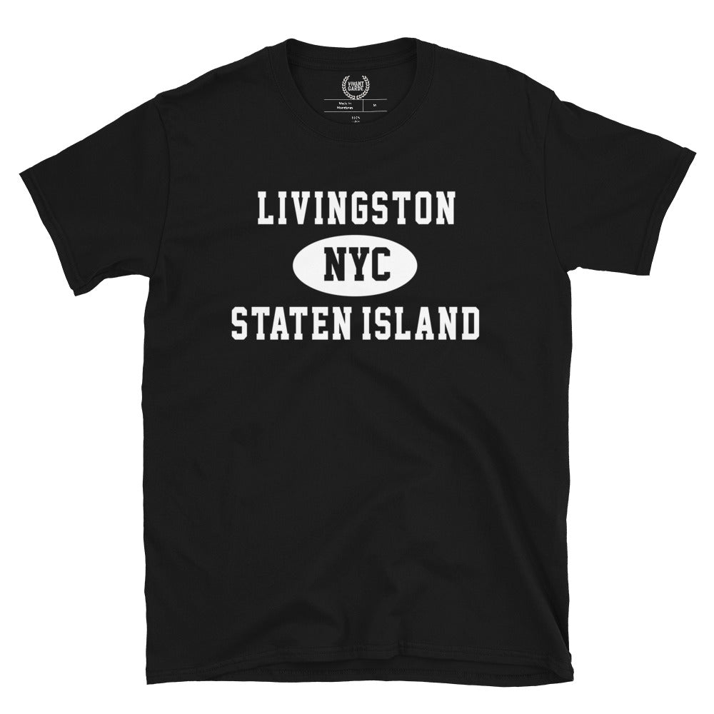 Livingston Staten Island NYC Adult Mens Tee