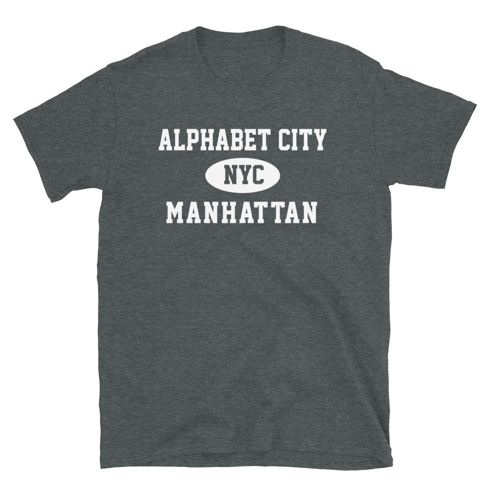 Alphabet City Manhattan NYC Adult Mens Tee