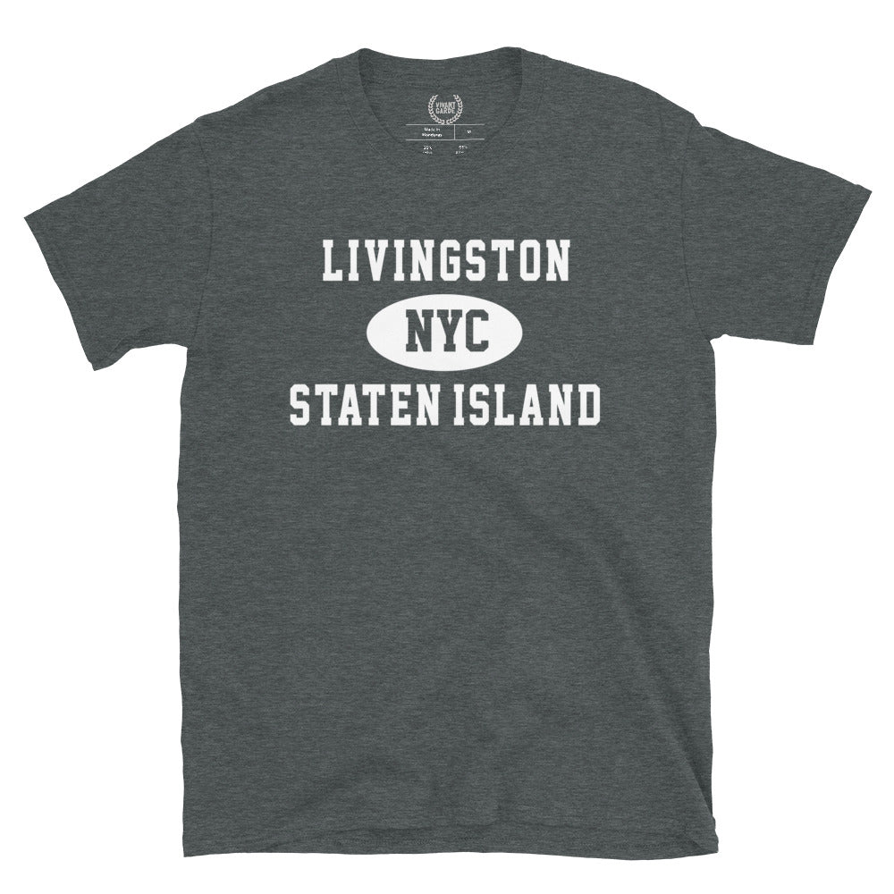 Livingston Staten Island NYC Adult Mens Tee