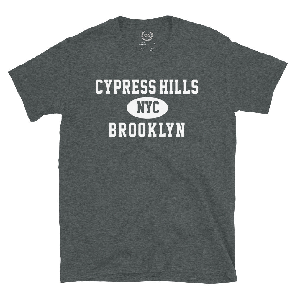 Cypress Hills Brooklyn NYC Adult Mens Tee