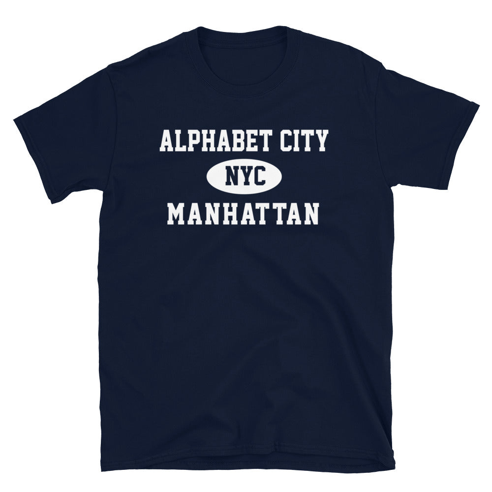 Alphabet City Manhattan NYC Adult Mens Tee