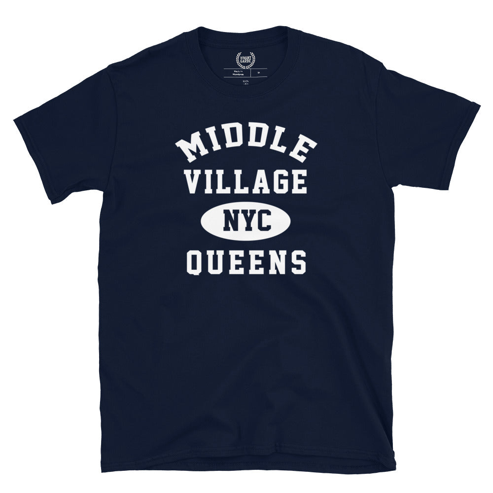 Middle Village Queens NYC Adult Mens Tee