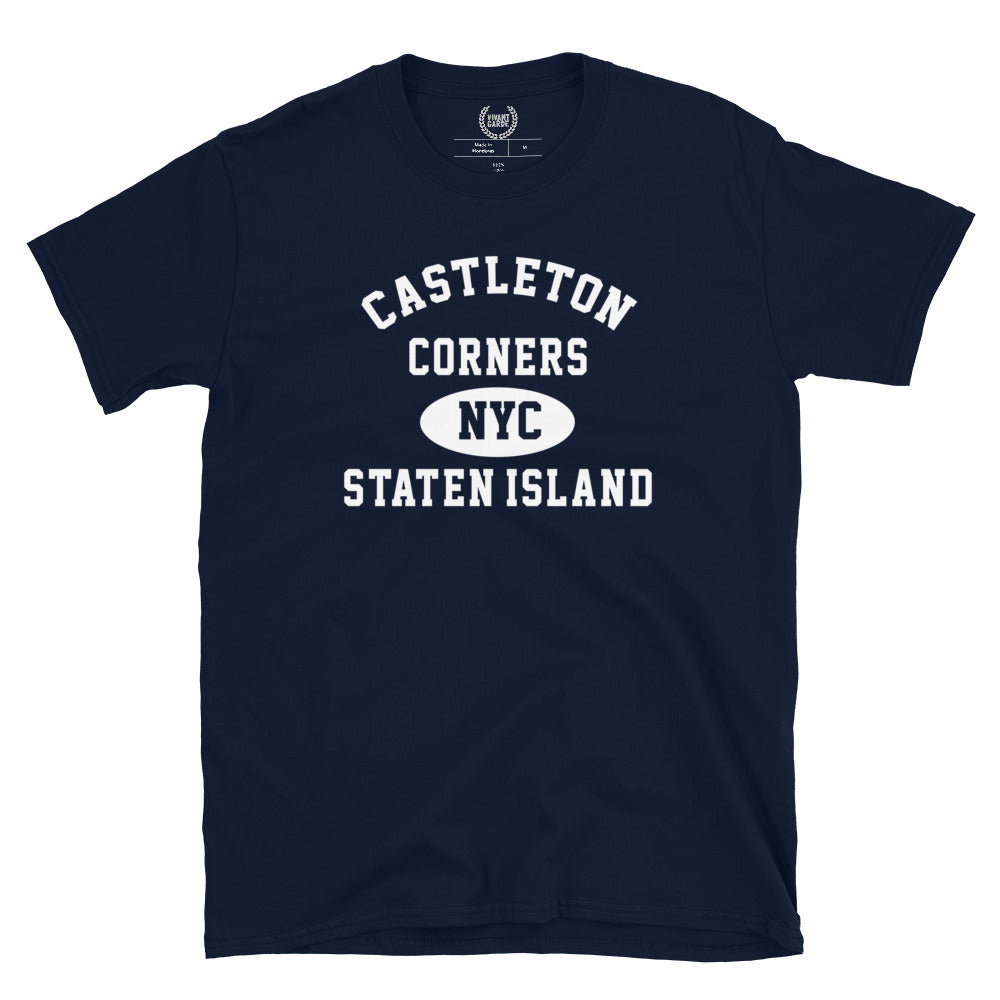 Castleton Corners Staten Island NYC Adult Mens Tee