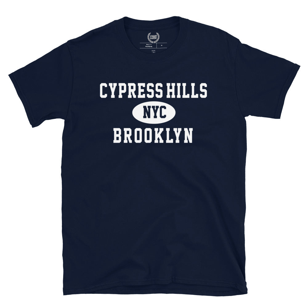 Cypress Hills Brooklyn NYC Adult Mens Tee