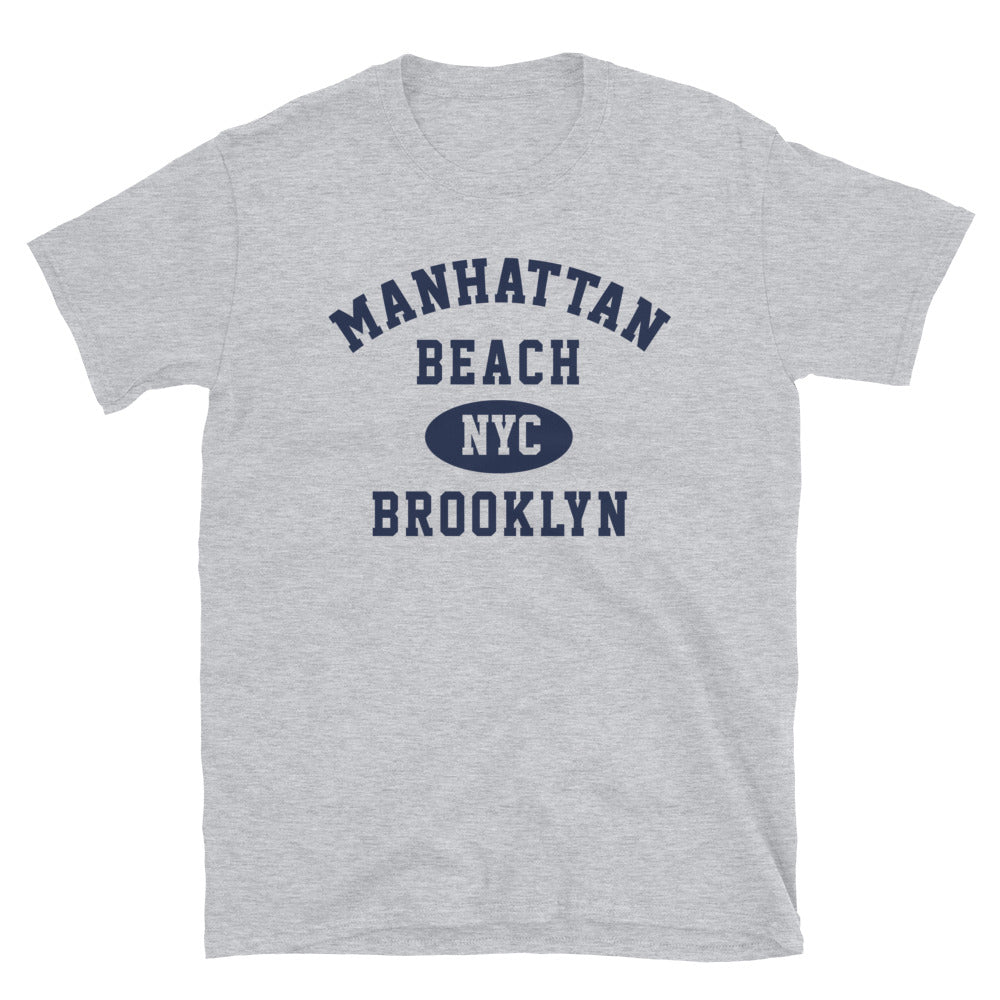 Manhattan Beach Brooklyn NYC Adult Mens Tee
