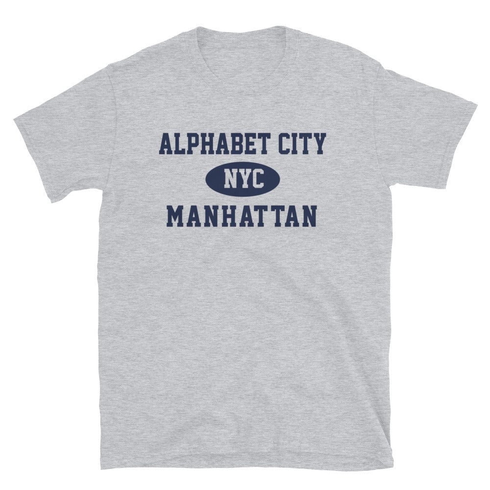 Alphabet City Manhattan NYC Adult Mens Tee