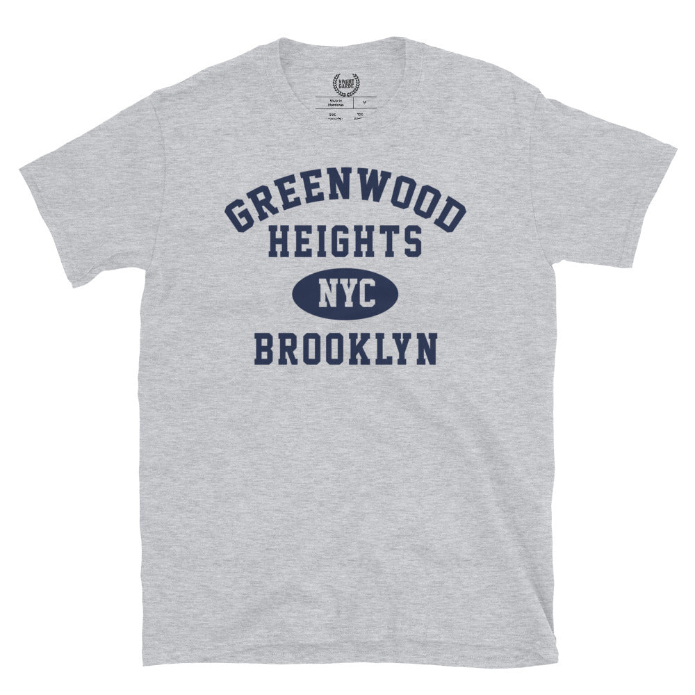 Greenwood Heights Brooklyn NYC Adult Mens Tee