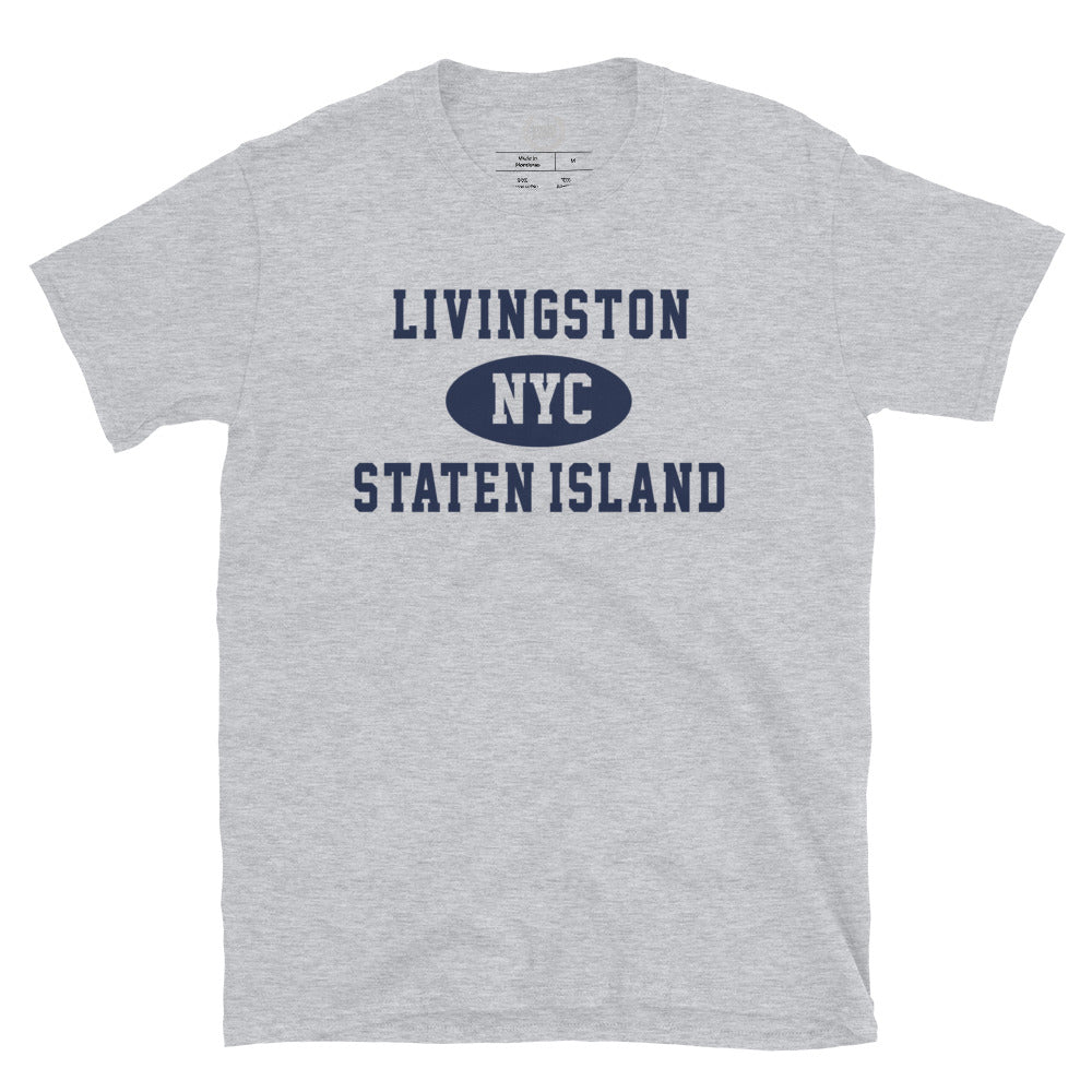 Livingston Staten Island NYC Adult Mens Tee