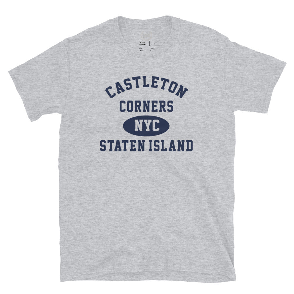 Castleton Corners Staten Island NYC Adult Mens Tee