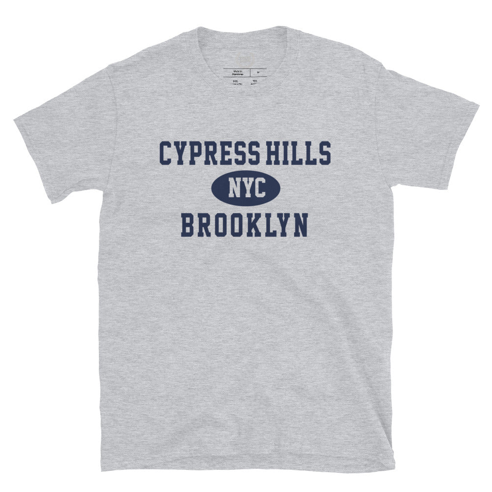 Cypress Hills Brooklyn NYC Adult Mens Tee