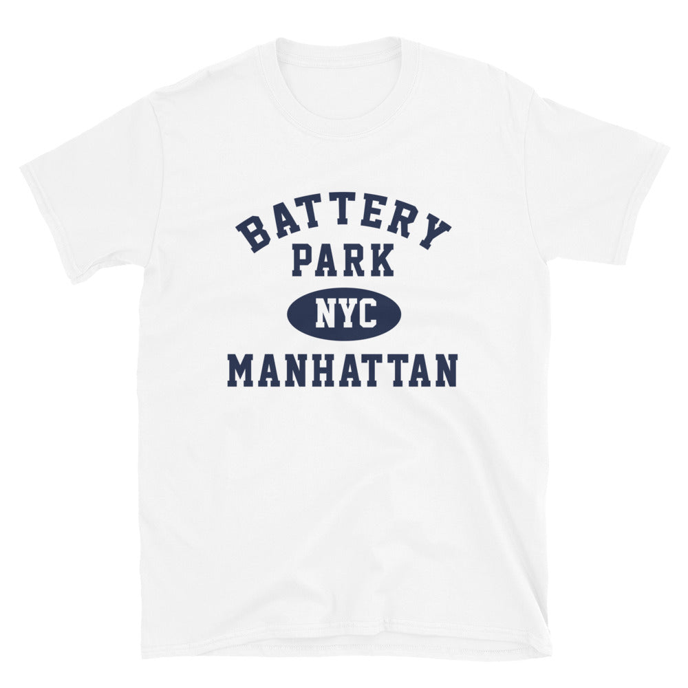 Battery Park Manhattan NYC Adult Mens Tee