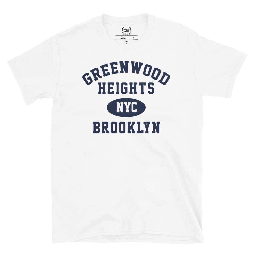 Greenwood Heights Brooklyn NYC Adult Mens Tee