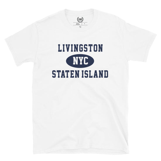 Livingston Staten Island NYC Adult Mens Tee