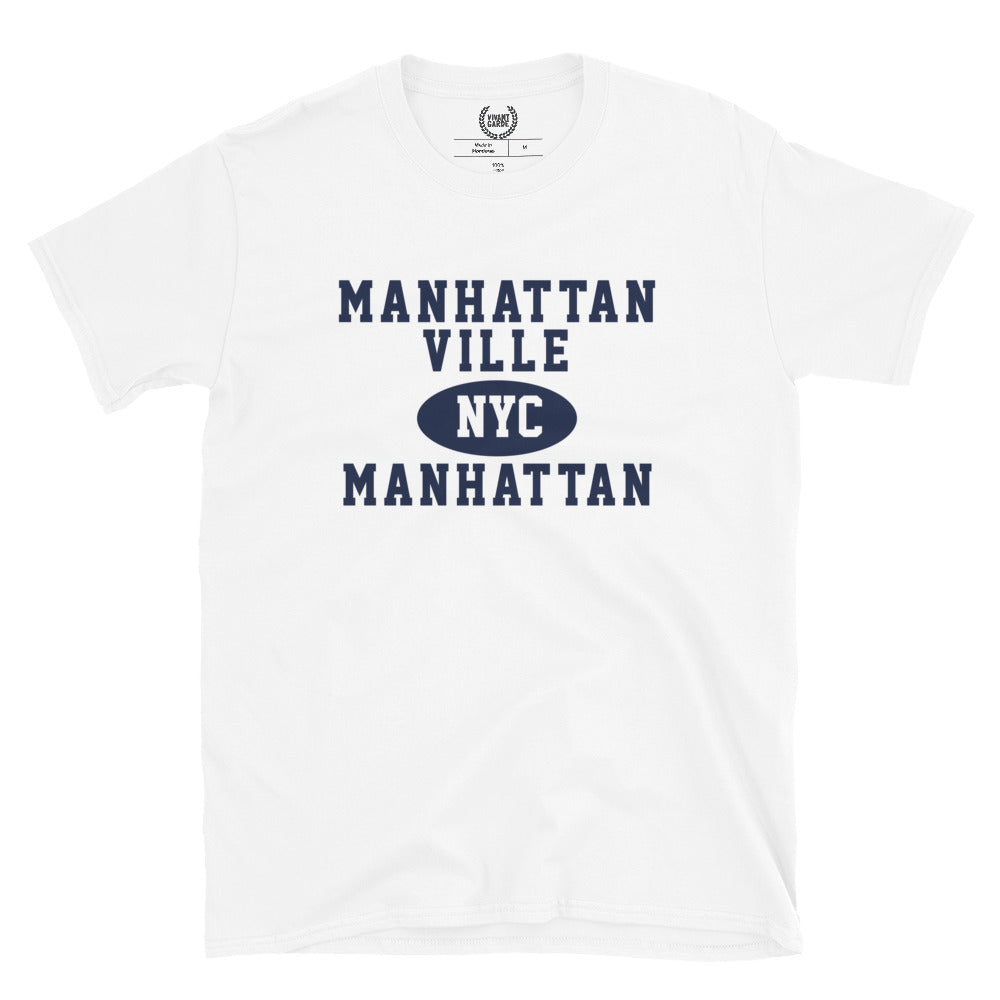 Manhattanville Manhattan NYC Adult Mens Tee