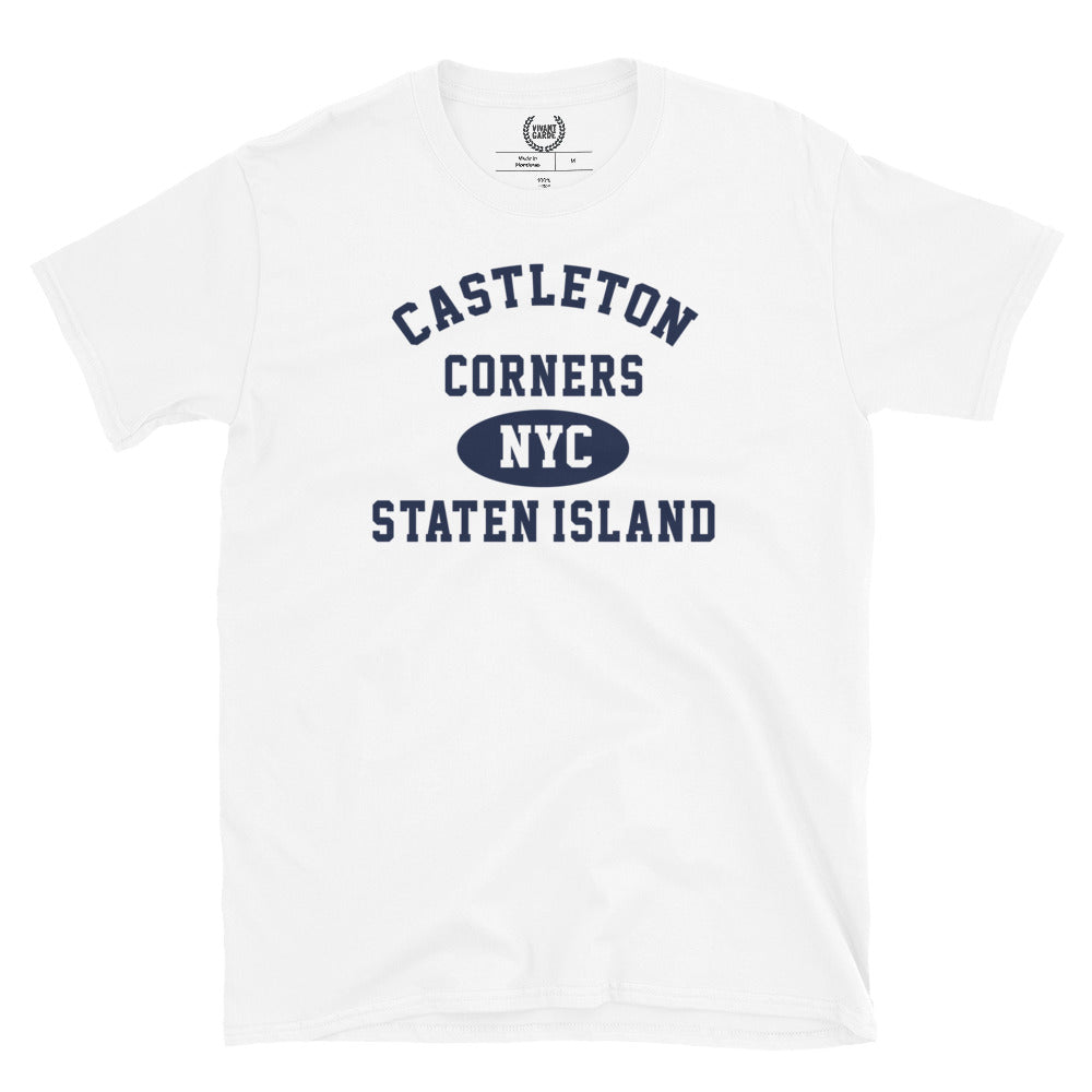 Castleton Corners Staten Island NYC Adult Mens Tee