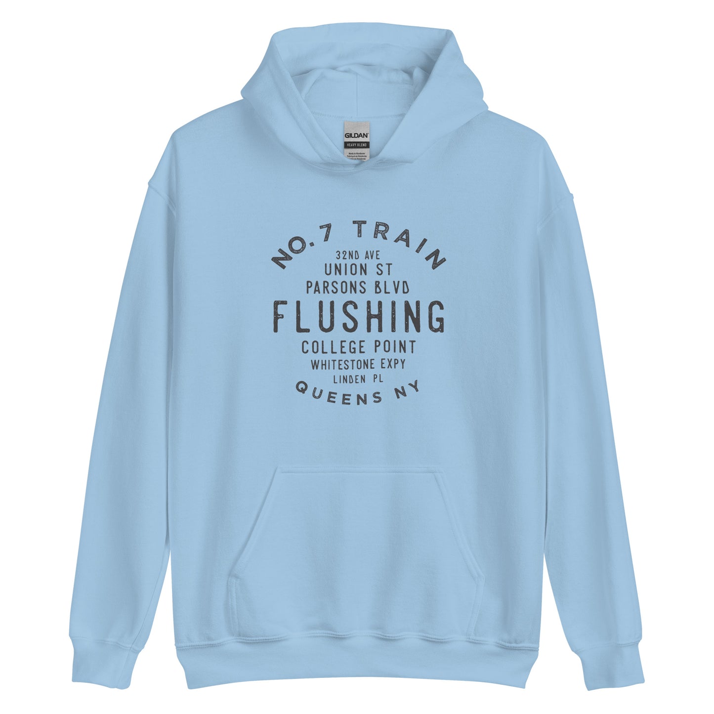 Flushing Queens NYC Adult Hoodie