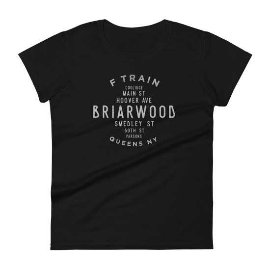 Briarwood Queens NYC Women's Grid Tee